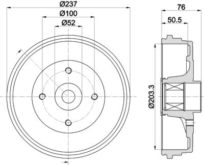 HELLA PAGID 8DT 355 302-761