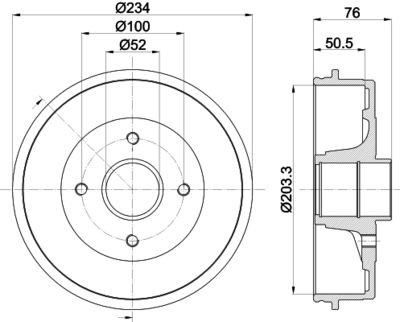 HELLA PAGID 8DT 355 300-611