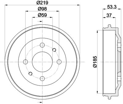 HELLA PAGID 8DT 355 301-961