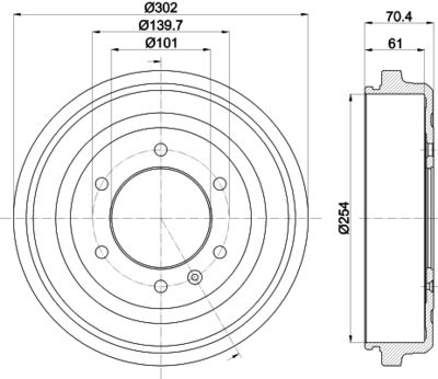 HELLA PAGID 8DT 355 302-991