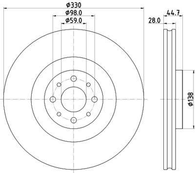 HELLA PAGID 8DD 355 122-481 HELLA PAGID 8DD 355 122-481