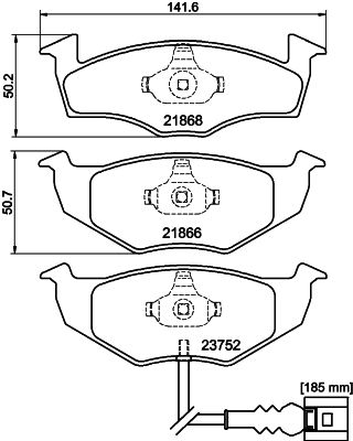 HELLA PAGID 8DB 355 009-801