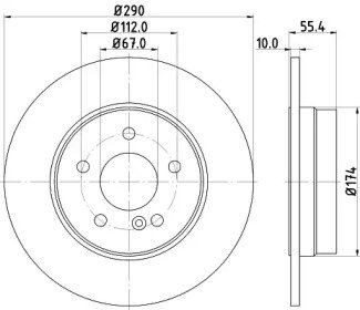 HELLA PAGID 8DD 355 104-322