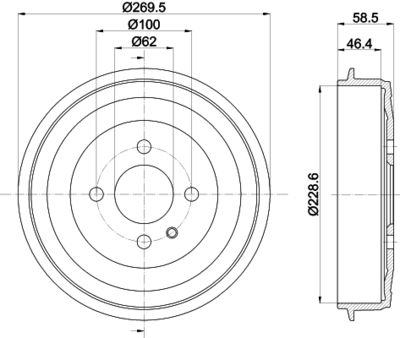 HELLA PAGID 8DT 355 300-011