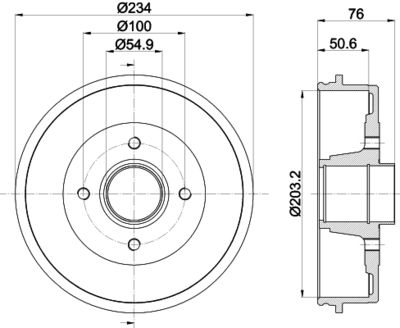 HELLA PAGID 8DT 355 300-641