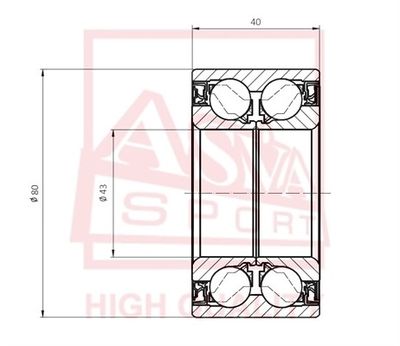 ASVA DACM43800040