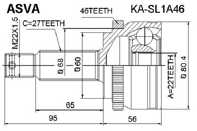 ASVA KA-SL1A46