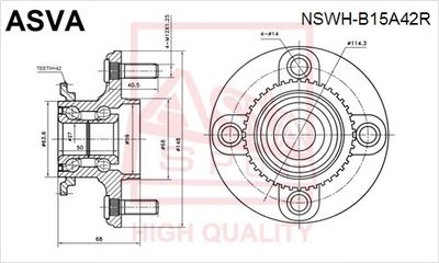 ASVA NSWH-B15A42R