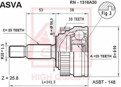 ASVA RN-1316A30