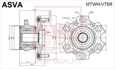 ASVA MTWH-V75R