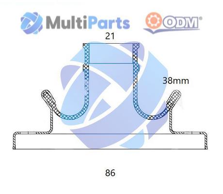 ODM-MULTIPARTS 21-990511 ODM-MULTIPARTS 21-990511