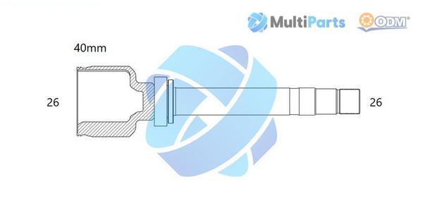 ODM-MULTIPARTS 14-156103