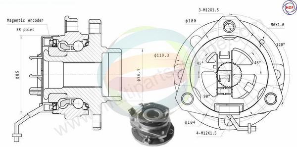 ODM-MULTIPARTS 70-230064