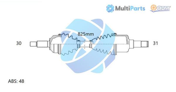 ODM-MULTIPARTS 18-271511