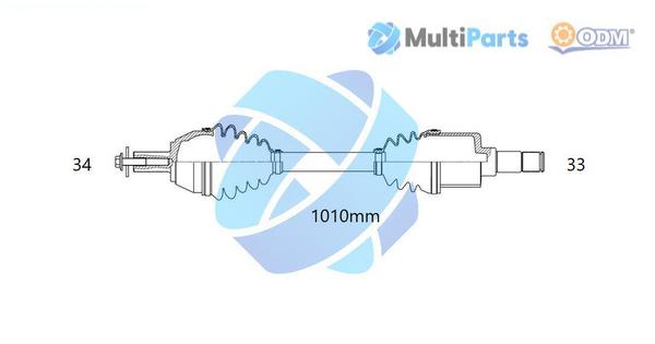 ODM-MULTIPARTS 18-142440