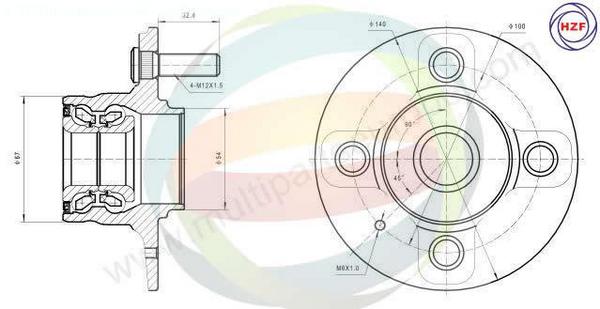 ODM-MULTIPARTS 70-080015