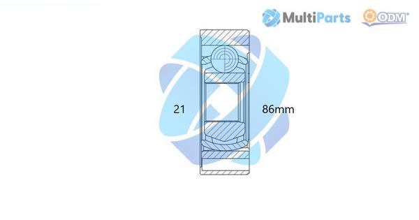 ODM-MULTIPARTS 12-306001