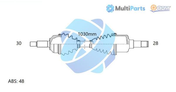 ODM-MULTIPARTS 18-086061