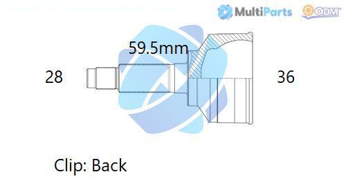 ODM-MULTIPARTS 12-221915