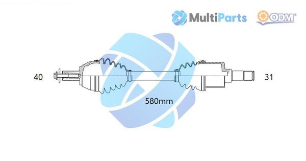 ODM-MULTIPARTS 18-151980