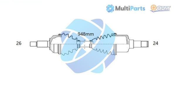 ODM-MULTIPARTS 18-092740