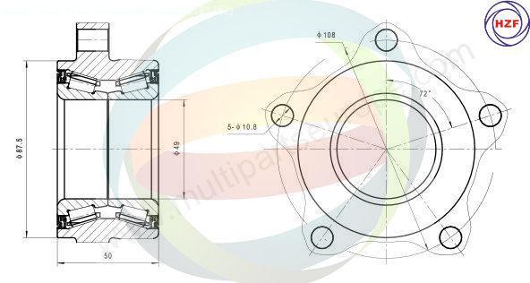 ODM-MULTIPARTS 70-010085