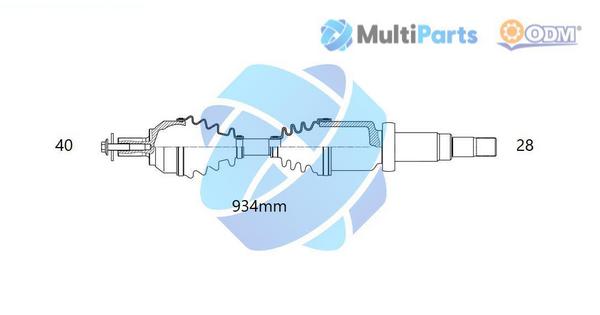 ODM-MULTIPARTS 18-152830