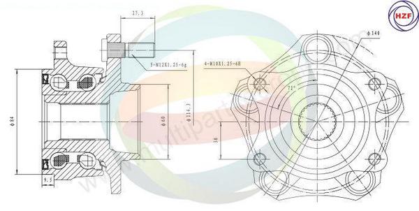 ODM-MULTIPARTS 70-300013