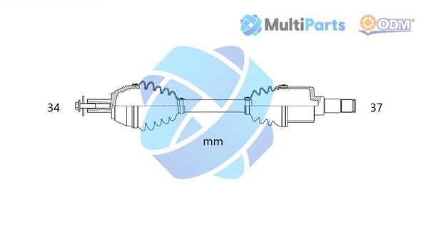 ODM-MULTIPARTS 18-141460