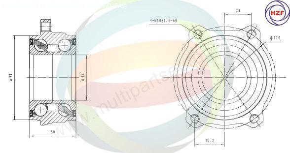 ODM-MULTIPARTS 70-140022