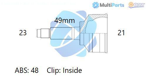 ODM-MULTIPARTS 12-101477