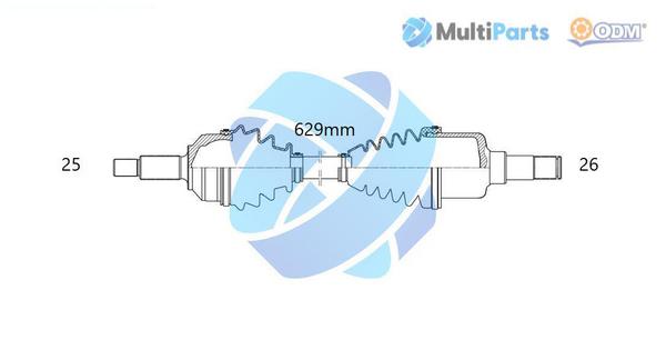 ODM-MULTIPARTS 18-161890