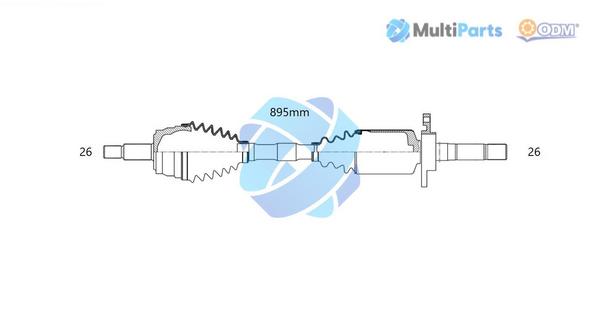 ODM-MULTIPARTS 18-342740