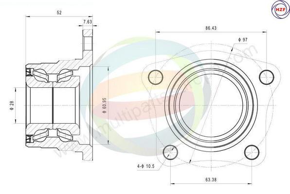 ODM-MULTIPARTS 70-090042