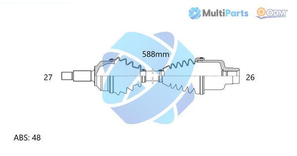 ODM-MULTIPARTS 18-086251