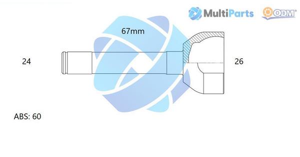 ODM-MULTIPARTS 12-271799