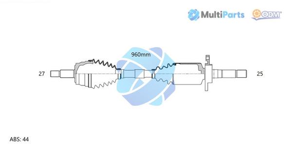 ODM-MULTIPARTS 18-062941 ODM-MULTIPARTS 18-062941