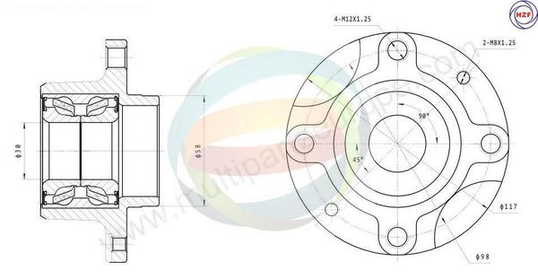 ODM-MULTIPARTS 70-350082