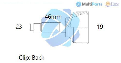 ODM-MULTIPARTS 12-300707