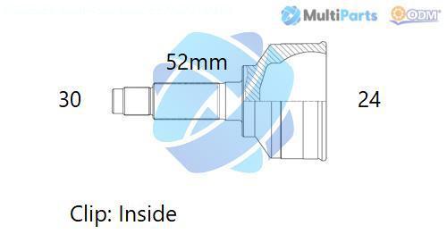 ODM-MULTIPARTS 12-200004