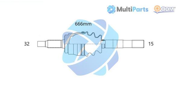 ODM-MULTIPARTS 18-226100