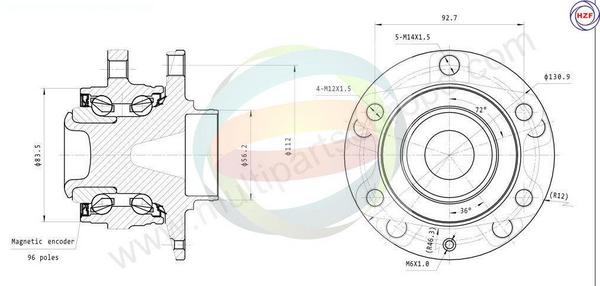 ODM-MULTIPARTS 70-210069