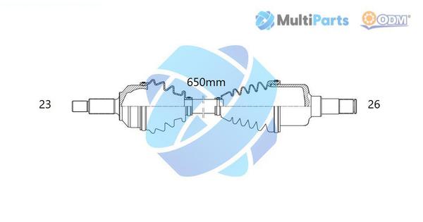 ODM-MULTIPARTS 18-065020 ODM-MULTIPARTS 18-065020