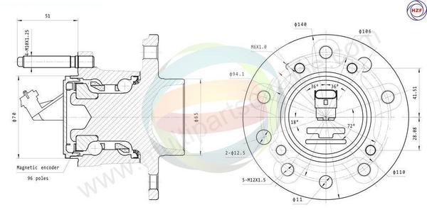 ODM-MULTIPARTS 70-230036