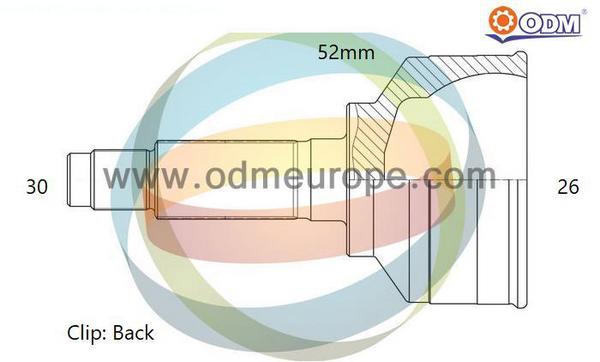 ODM-MULTIPARTS 12-200005