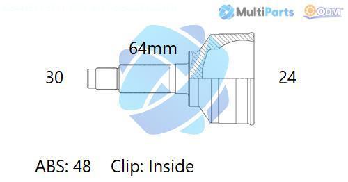 ODM-MULTIPARTS 12-080709