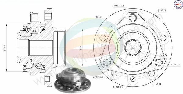 ODM-MULTIPARTS 70-230062