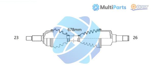 ODM-MULTIPARTS 18-291820