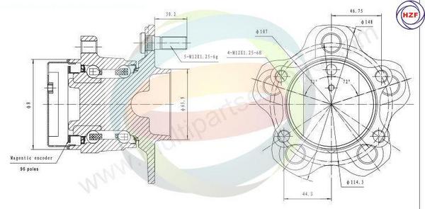 ODM-MULTIPARTS 70-060096