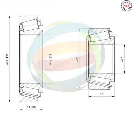 ODM-MULTIPARTS 70-140058